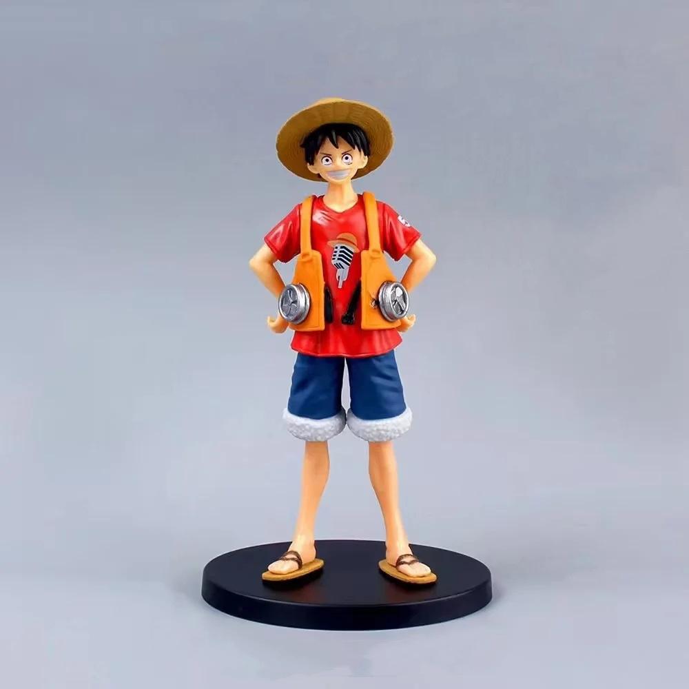 ONE PIECE Ван Пис, Луффи, Зоро, Санджи, Ута, театральная версия, стоячая поза, орнамент, фигурка в коробке.