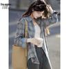 Women's Casual Plaid Long-Sleeve Shirt Jacket
