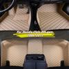 Автомобильные коврики Нескользящая искусственная кожа Для Honda Civic 8-го поколения 2006~2011 Автомобильные ковры Ножные коврики Аксессуары для интерьера автомобиля