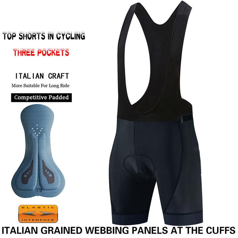 Unisex Cycling Shorts With Dual Arrow Gel Pad Road Mountain Bike Riding Breathable Compression