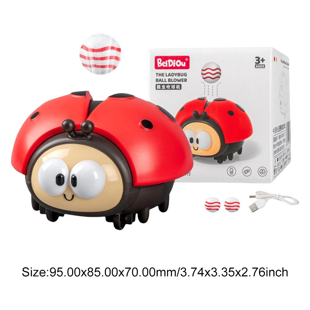 Ladybird Floating Ball Toy Electric Floating Dandelion Ball Sensory Toy Funny Ladybird Levitation Ball for Children