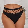 1 Pcs Women's Sexy Thong Waist Hollow Thong Breathable Nylon Underwear Women's Thong