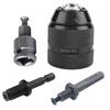 Drill Chuck 3/8-24UNF 4pcs Adapter Chuck Converter