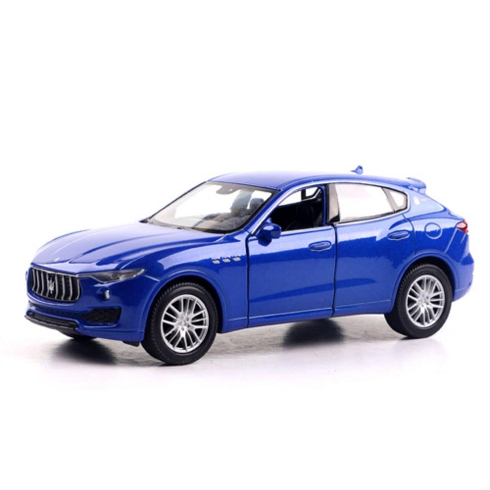 Велли 1:Масштабная модель автомобиля Maserati Levante SUV, синий