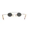 Fuji ORIGINAL NURSE Nurse 2WAY Titanium Frame Date Glasses Ultra Small Round Glasses Sunglasses Ultra Light [meSmart] (Монтана. Очки) 2,0 (Золото)