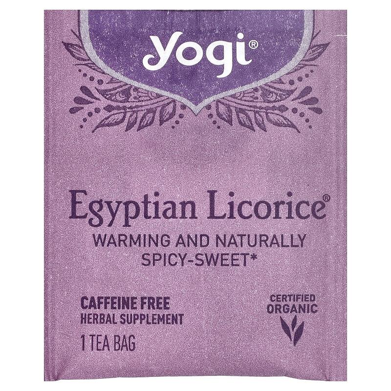 Egyptian Licorice®, Caffeine Free, 16 Tea Bags, 1.27 oz (36 g)