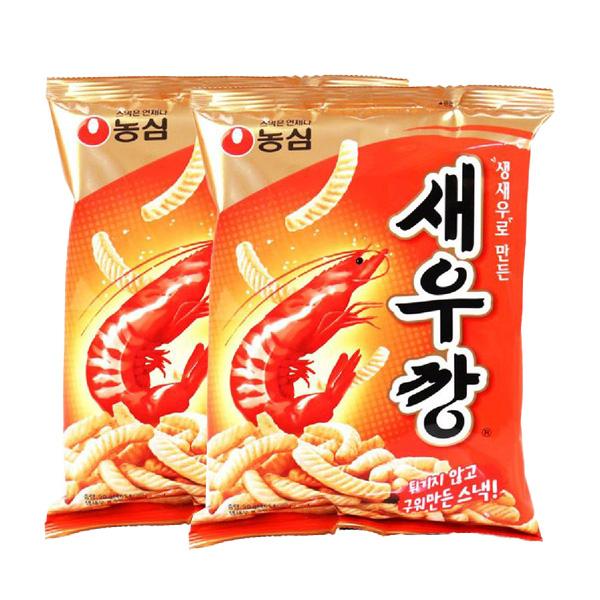 Nongshim Креветочный крекер Оригинальный 90 г / Креветочный крекер Васаби 70 г (2 варианта)