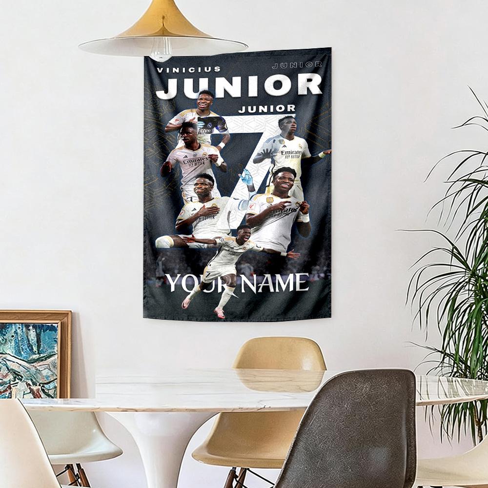Vinicius Custom Your Name Wall Decor Tapestry Art For Pet Memorial Birthdaywedding Party Backdrop Family Gift