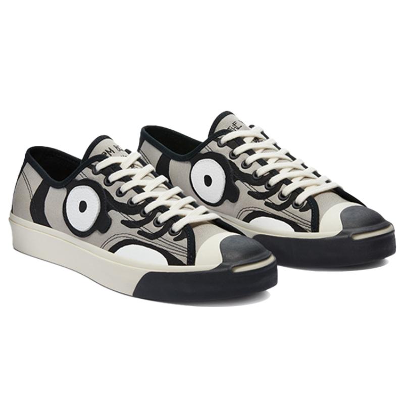 SOULGOODS x Converse Jack Purcell Удобные Трендовые Прочные и Легкие Низкие Кеды из Холста Унисекс Серые