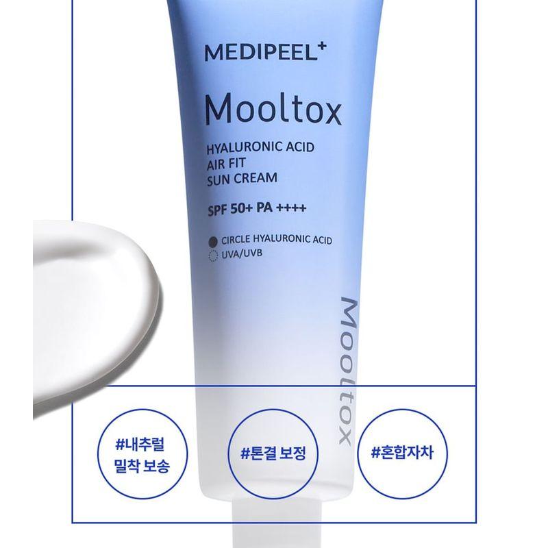 MEDIPEEL - Солнцезащитный крем Hyaluronic Acid Mooltox Air Fit