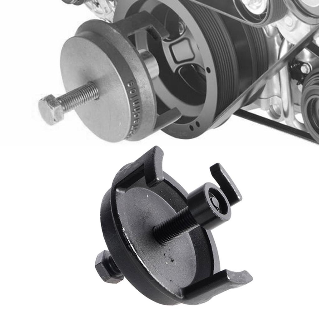 Портативный съемник гармонического балансира, сменный съемник кривошипного шкива двигателя, набор инструментов для быстрого удаления гармонических балансиров