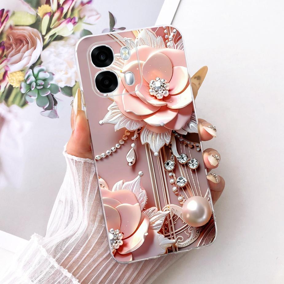For Oppo A6s 5G Case CPH2789 Luxury Butterfly Painted Cover Soft Slim Phone Case For Oppo A6s 4G CPH2815 A 6s OppoA6s Funda Bags