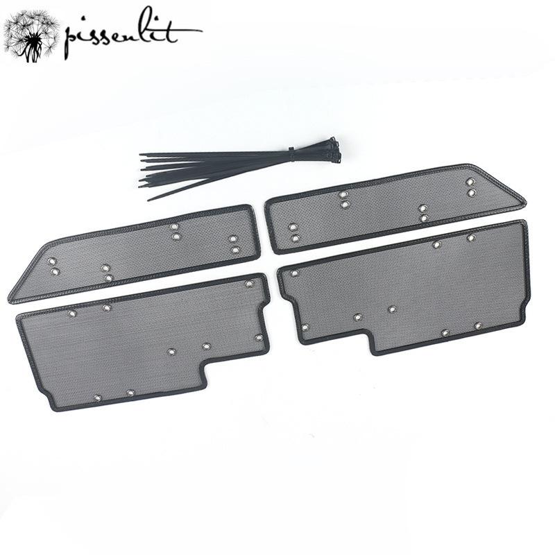 Car Front Grille Insert Net Screening Mesh Anti-insect Dust Cover Net for Chery Tiggo 8 2019-2024 Water Tank Protective Net