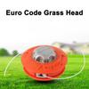 Euro Code With Grass Head Fit String Trimmer Replacement Bump Head For Garden Machinery Brush Cutter Universal