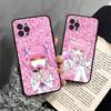 Чехол для телефона Аниме Менхера Чан Для iPhone 16 15 17 13 14 12 11 Pro Max Plus Черный Чехол-Крышка
