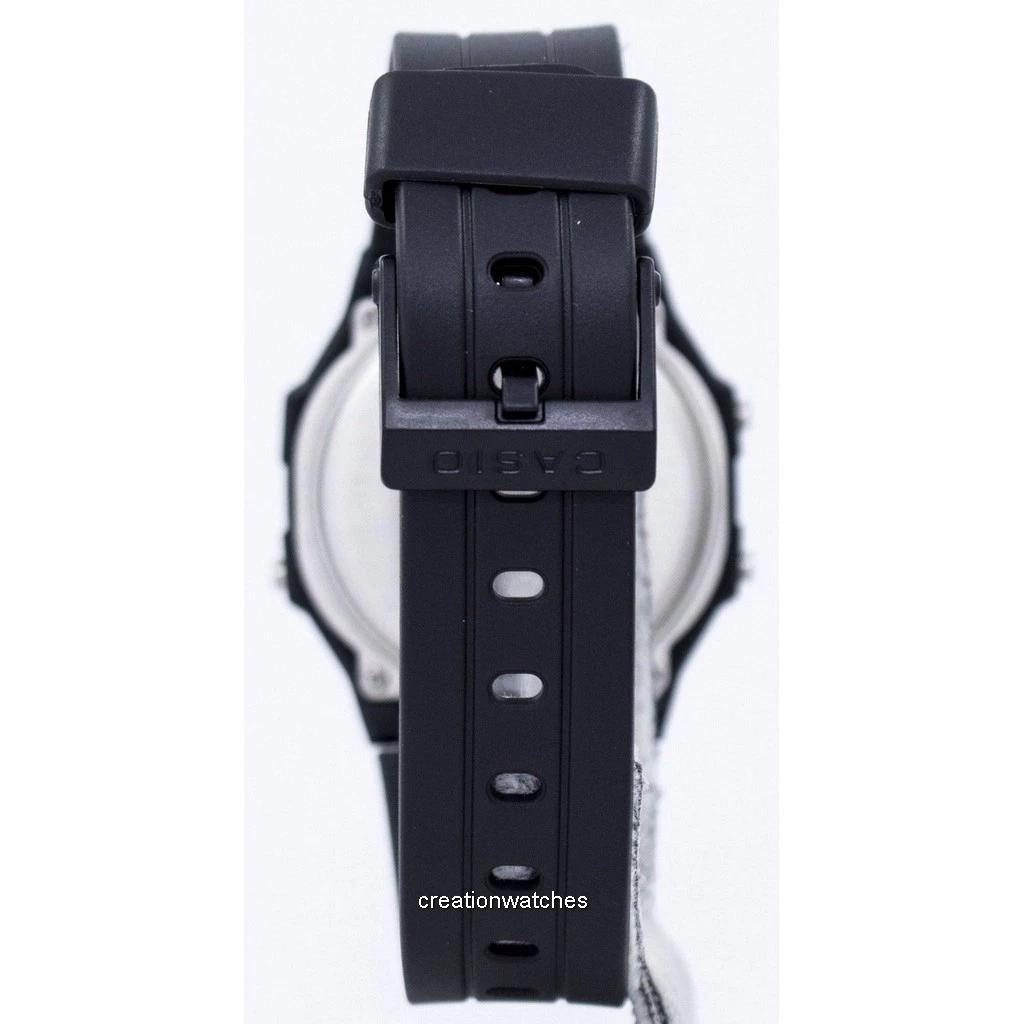 Casio Цифровой кварцевый будильник с подсветкой F-105W-1ADF F105W-1ADF Мужские часы