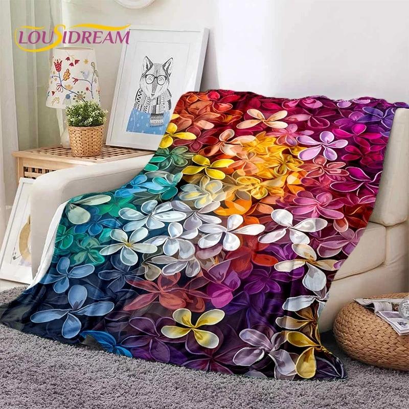 Мягкое фланелевое одеяло Dream Sun Flowers Nordic Daisy для кровати, спальни, дивана, пикника, плед для покрывала, отдыха на свежем воздухе, сна, подарок