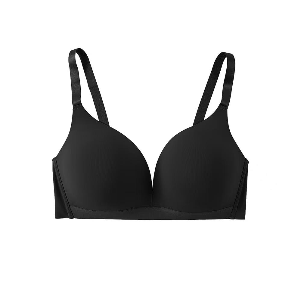 Бесшовный бюстгальтер с косточками большого размера: Поддерживающая, Против провисания, Красивый дизайн спины