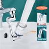 2 Modes 1080 1440 Degree Rotatable Extension Faucet Sprayer Head Universal Bathroom Tap Extend Adapter Aerator Faucet Extender