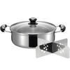 Wahei Freiz Stainless Steel Oden Boiled Tofu Pot 26cm 4.9L IH Compatible Gas with Partition Umiya RB-3260