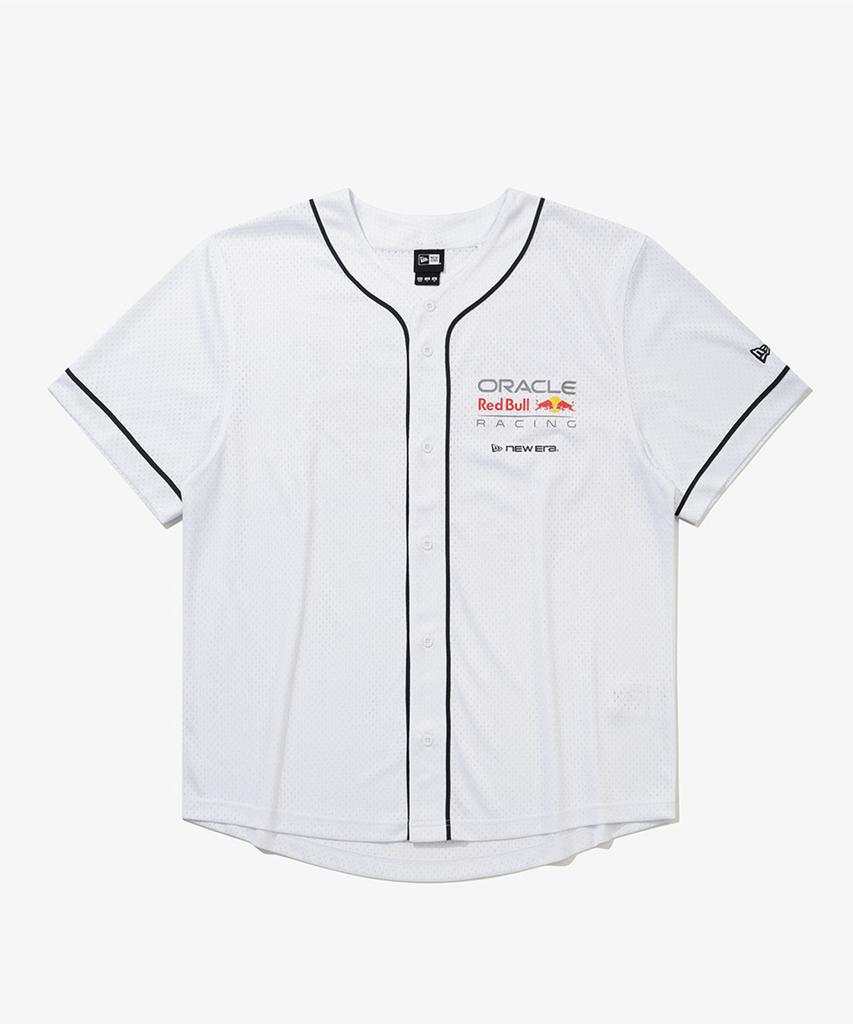 NEW ERA Oracle Red Bull Racing Mesh Shirt White