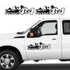Для Декора Пикапа Автомобильная Наклейка Креативные Графические Наклейки 4X4 Горы Виниловые Водонепроницаемые Авто Аксессуары для Украшения Экстерьера