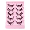 Band Extension Thick Long 3D Faux Mink Eyelashes Wispy Fluffy Thai Wet Eyelashes False Eyelashes