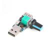 USB-вентилятор с регулятором скорости и объема воздуха, бесшумный, многоскоростной, для офиса, общежития или кровати