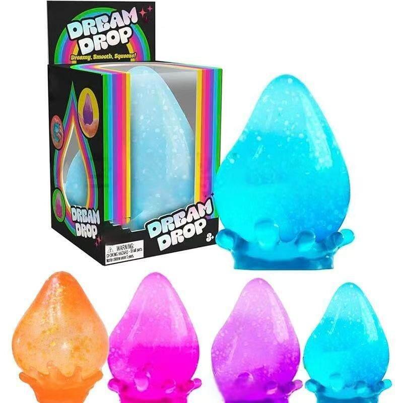 Сенсорный Зайчик Мишка Гэми Мягкий Приятный Кубик Анти-Стресс Снятие Стресса СДВГ Нетоксичный Игрушка-Сжималка Растягивалка для Детей Взрослых