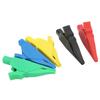 5Pcs Electric Test Clips Lightweight Safe 5 Colors Insulated Safety Multimeter Test Clips with 4mm Jack for Cars