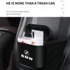 For BMW Car Trash Bin Hanging Vehicle Garbage Dust Case Storage Box For BMW M Performance E36 E60 E90 X2 X1 X3 X5 E46 E39 E70 M3