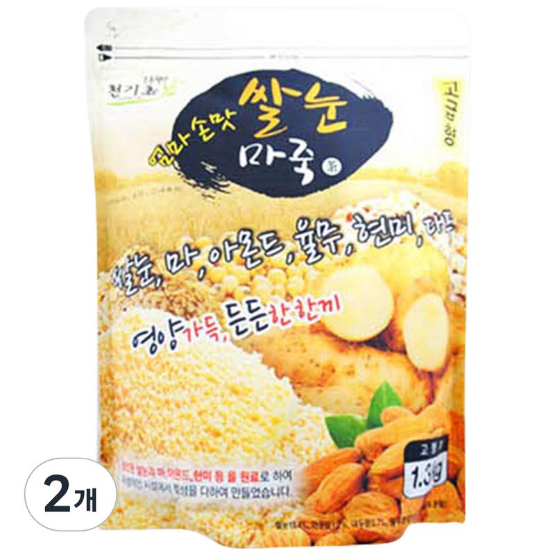 Gomine rice germ yam porridge, 1.3kg, 2 pieces