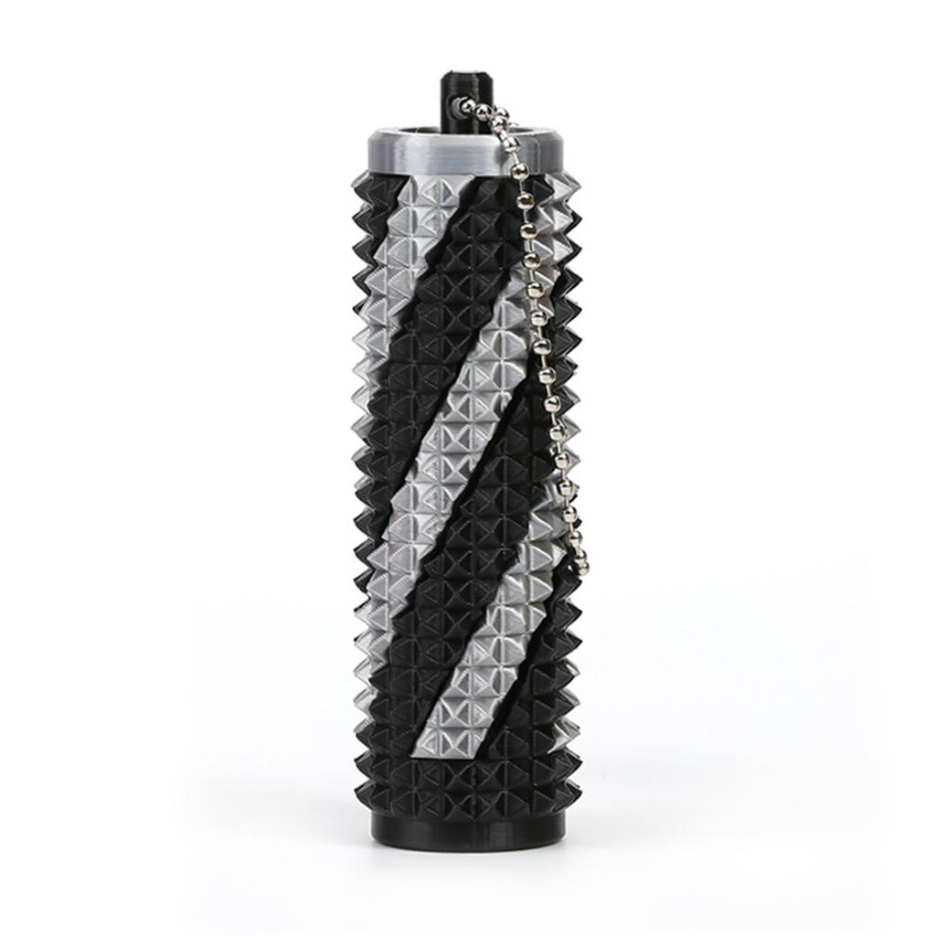 3D-печатная спиральная декомпрессионная массажная палочка для кончиков пальцев с маленькой ручкой