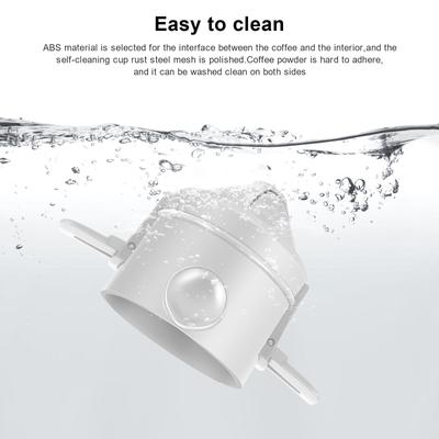 Фильтр для кофе, складной портативный ручной заварной кофе, кофейный фильтр, конус для капельного кофе и чая с держателем из нержавеющей стали