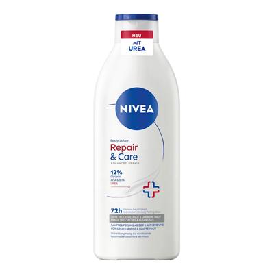 Немецкий лосьон для тела Nivea Repair & Care с 12% мочевины 400 мл
