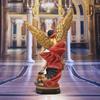 Улица. Фигурка Архангела Михаила, поражающего демона, Смоляное украшение, Декор для дома, офиса, стола, спальни, Подарок, Статуэтка, Скульптура