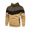 Men's Long-Sleeve Hooded Sweatshirt - Warm, Loose Casual Jacket for Autumn/Winter