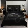 Black Cat Bedding Set Digital Printed Soft Comfortable Duvet Cover King Queen Twin Single Size for Bithday Gift Room Decoration