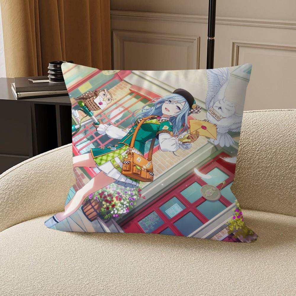 Hinomori Shizuku Pillowcase toon Gift Cushion Cover Bedroom Home Sofa Chair Seat Decor pillow case