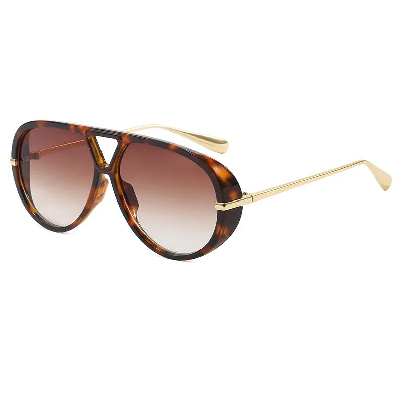 Женские модные большие солнцезащитные очки мужские стильные ретро-очки UV400 для защиты глаз солнцезащитные очки модные большие оправы для активного отдыха