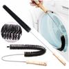 Refrigerator Coil Brush Long Handle Flexible Dryer Duct Cleaning Brush Radiator Cleaning Brush for Laundry Room