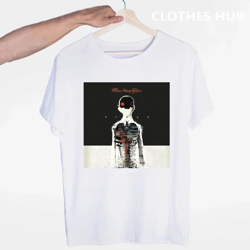 Three Days Grace Music Band T-shirt O-Neck Short Sleeves Summer Casual Fashion Unisex Unisex And Wo Unisex Tshirt Shirt