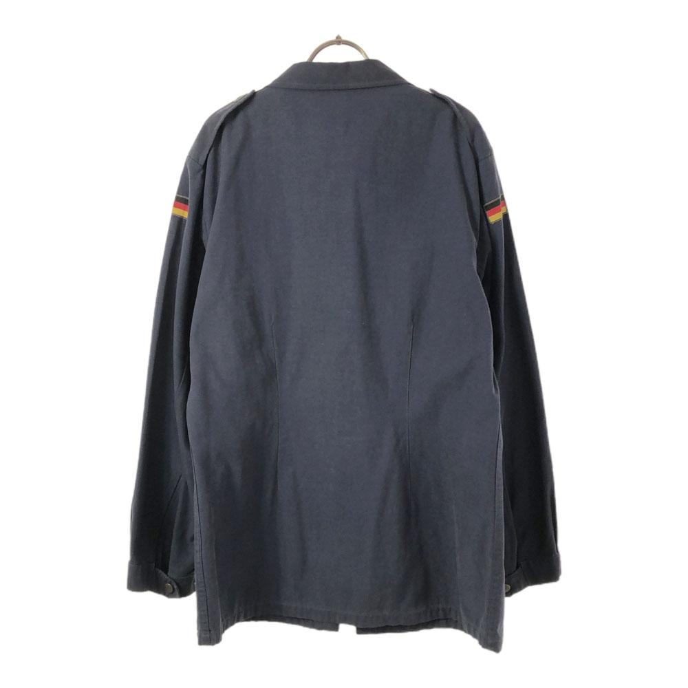 НЕМЕЦКАЯ ВОЕННАЯ 80-х Герб Военная куртка Темно-синий Старый винтажный Мужская Б/У