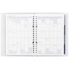 Maruman 2026 Notebook Starts January 2026 Planner, Diary, Monthly, 20-Hole, A5, Clear, FD42-26-98,