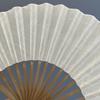 Solid Color Folding Hand Fan Bamboo Frame Retro Handheld  Fan Mini Shell Fan  Chinese Style