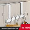 Не оставляющий следов крючок-вешалка для двери для хранения пальто, шляп и одежды