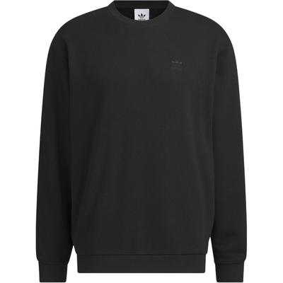 Толстовка с круглым вырезом Utility Crewneck, однотонная, с длинным рукавом, с круглым вырезом, мужская толстовка, черная IK3705
