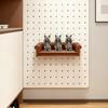 Органайзер для полок на перфорированной панели, перфорированная панель, украшение для дивана, расширяемая система полок на перфорированной панели, настенный декор, полка