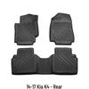 3D Коврики для Kia K4 (2014-2017), Экологичный ТПЭ, Дизайн с высоким краем
