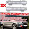 Для Mercedes Benz W166 ML350 ML400 X204 GLK350 12-15 передние светодиодные фары дневного света DRL противотуманные фары 2049065401 2049065501